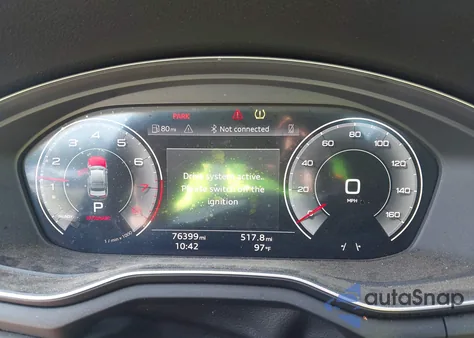 2021 Audi A4 Premium Plus 45 Tfsi S Line Quattro S Tronic from USA, damaged, VIN WAUEAAF47MA039474